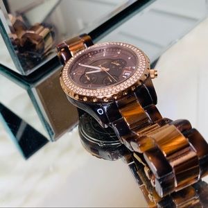 M I C H A E L  K O R S ✨ Tortoise Watch